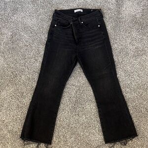 LOFT Black Ankle Jeans
